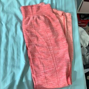 Ombre running girl leggings